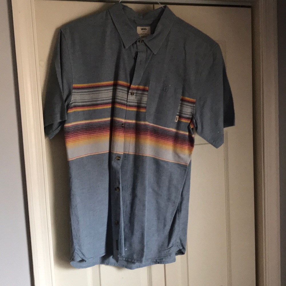 Vans button up short sleeve